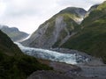 Melting Fox Glacier, New Zealand Royalty Free Stock Photo