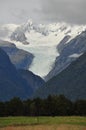 Fox glacier, New Zealand Royalty Free Stock Photo