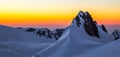 Fox Glacier Sunset Royalty Free Stock Photo
