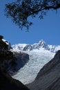 Fox Glacier, Te Moeka o Tuawe, New Zealand Royalty Free Stock Photo