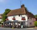 The Fox Inn in Finchingfield, Essex, UK Royalty Free Stock Photo