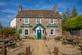 The Fox Inn Hawkesbury Upton, The Cotswolds, Gloucestershire, England, UK Royalty Free Stock Photo