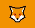 Fox Logo and Icon Design in vector and high resolution Royalty Free Stock Photo