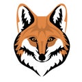 Fox mask, muzzle vector,