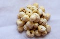 Fox nuts also known as makhana or lotus seeds Royalty Free Stock Photo