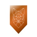 Fox polygonal head