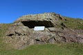 Fox`s Pulpit historical site near Sedbergh Cumbria Royalty Free Stock Photo