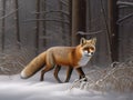 Fox\'s Quest: An Adventure through the Snowy Woods