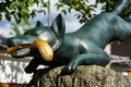 Fox Statue at Fushimi Inari