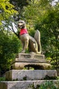 Fox Statue in Fushimi Inari Shrine - Kyoto, Japan Royalty Free Stock Photo