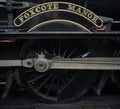 Steam engine - Foxcote Manor Name Plate