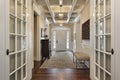 Foyer with french doors