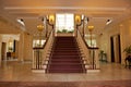 Foyer in luxurious house