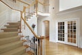 Foyer in luxury home