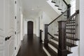 Foyer in new construction home Royalty Free Stock Photo