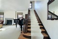 Foyer in suburban home