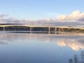 Foyle bridge Northern Ireland Royalty Free Stock Photo