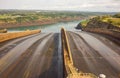 Foz do Iguacu, Brazil: Itaipu hydroelectric power plant dam