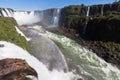 Foz do Iguassu Falls Argentina Brazil Royalty Free Stock Photo