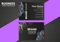 Creative Templates Business Card. Professional and elegant abstract card templates