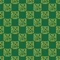 FPV Drone Flight Controller vector concept outline seamless pattern
