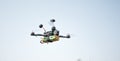 FPV drone ready to fly Royalty Free Stock Photo