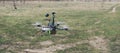 FPV drone ready to fly Royalty Free Stock Photo