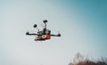 FPV drone ready to fly Royalty Free Stock Photo