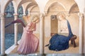 Fra Angelico: The Annunciation Royalty Free Stock Photo