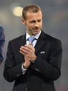 UEFA President Aleksander Ceferin during award ceremony