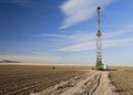 Fracking Drilling in Colorado Royalty Free Stock Photo