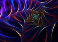 Fractal Abstract Helical Background