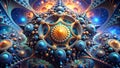Fractal Abstractions: A Journey Through Infinite Geometric Recursion Generative AI