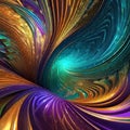 fractal background - swirl vortex