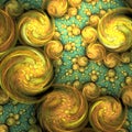 Fractal Bubble Background