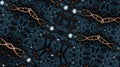 Fractal DNA structures pattern