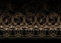 Fractal Elegant Lacy Ornament Background