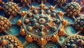 Fractal Fractures: A Journey Through Infinite Geometric Recursion Generative AI