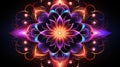 Fractal Mandala Art: Designs for a Meditative Experience Royalty Free Stock Photo