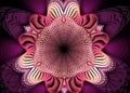 Fractal Pinnate Background