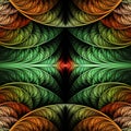 Fractal Pinnate Pattern - Fractal Art