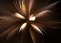 Fractal Pinnate Winged Topknot Background - Fractal Art