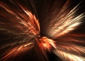 Fractal Pinnate Winged Topknot Background - Fractal Art