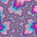 Wallpaper fractal in violet and pink