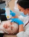 Fractional laser rejuvenation is a cosmetic procedure