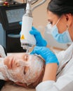 Fractional laser rejuvenation is a cosmetic procedure