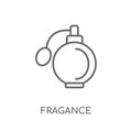 Fragance linear icon. Modern outline Fragance logo concept on wh