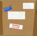 Fragile with care sign Royalty Free Stock Photo