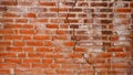 Fragile Cracked Brick Wall Texture Royalty Free Stock Photo