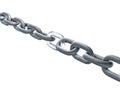 Fragile glass link chain